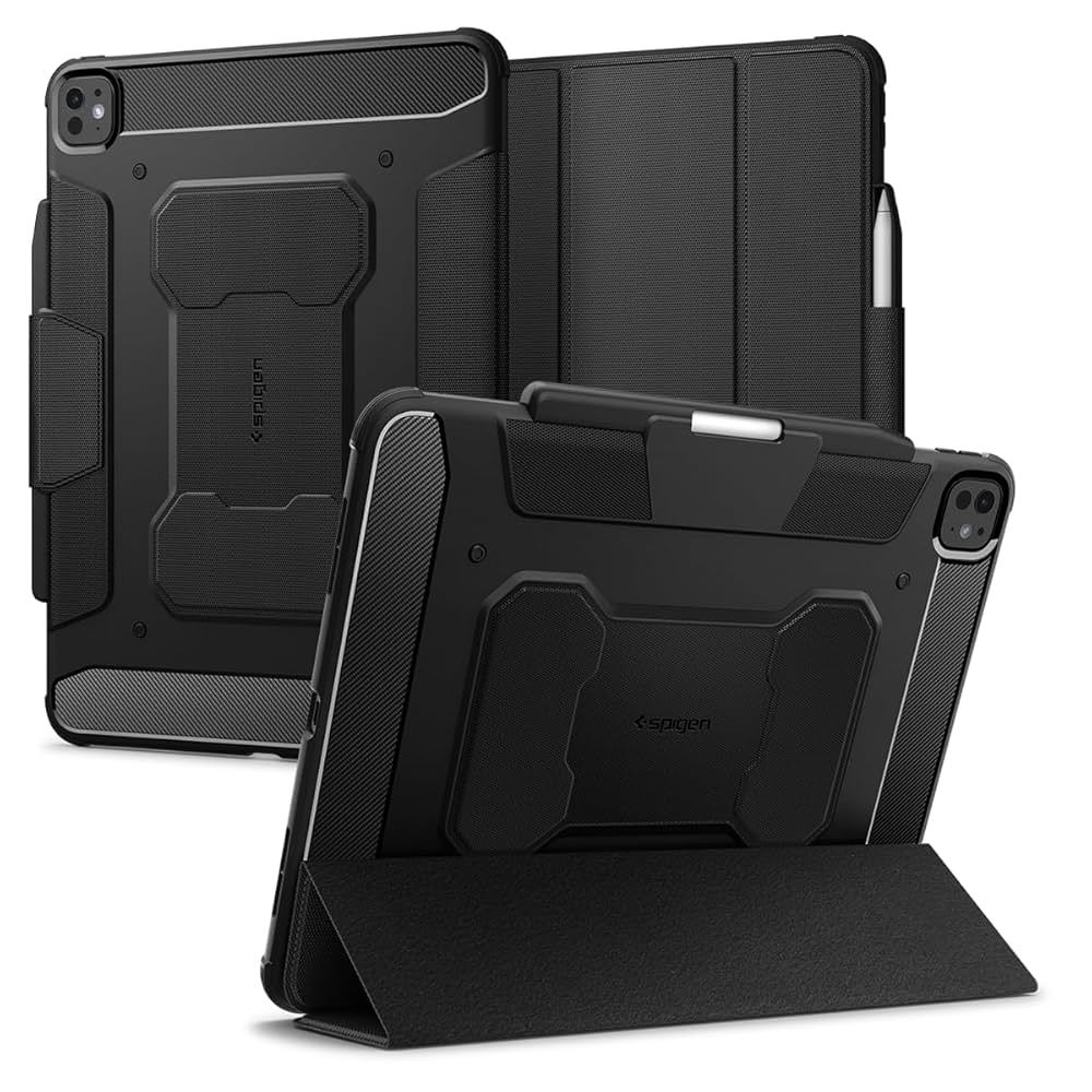 Spigen iPad Pro 13 インチ (2024) ケース カバー 背面 Amazon.com: Spigen for iPad Pro 13 inch Case M4 (2024